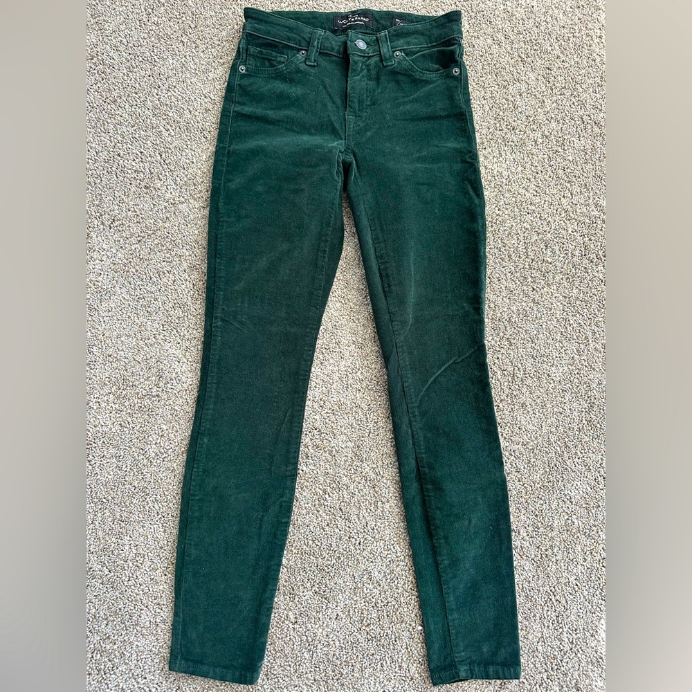 Lucky brand corduroy jeans size 00/24